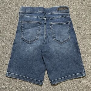 DKNY Jeans‎ Blue Denim Bermuda Shorts XS Stretch Casual Mid-Rise